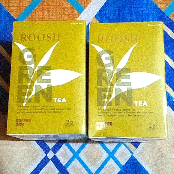 coffee cafe day Kitchen Pack Of 2roosh Green Tea Box252n Poshmark